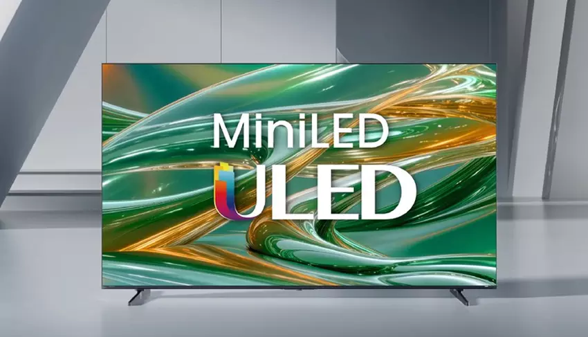 Hisense U7SE w cienkiej obudowie