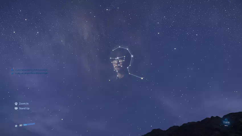 Konstelacja Kojimy w Death Stranding