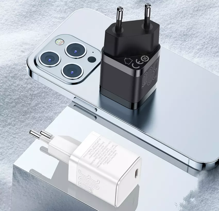 Ładowarka GaN Baseus 30 W z portem USB-C poniżej 20 USD