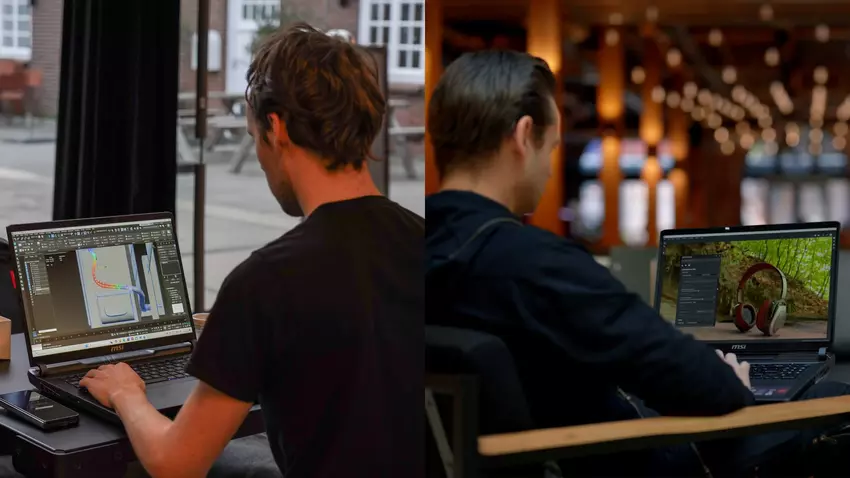 Laptop z serii Stealth. Ilustracja: MSI