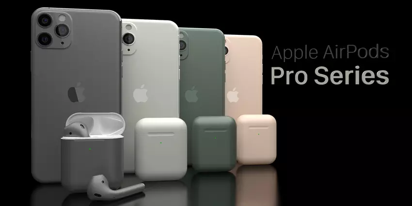 Nowe słuchawki Apple AirPods Pro otrzymają 8 kolorów i cenę 259 USD