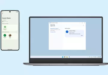 Google zaktualizowało Quick Share dla Windows