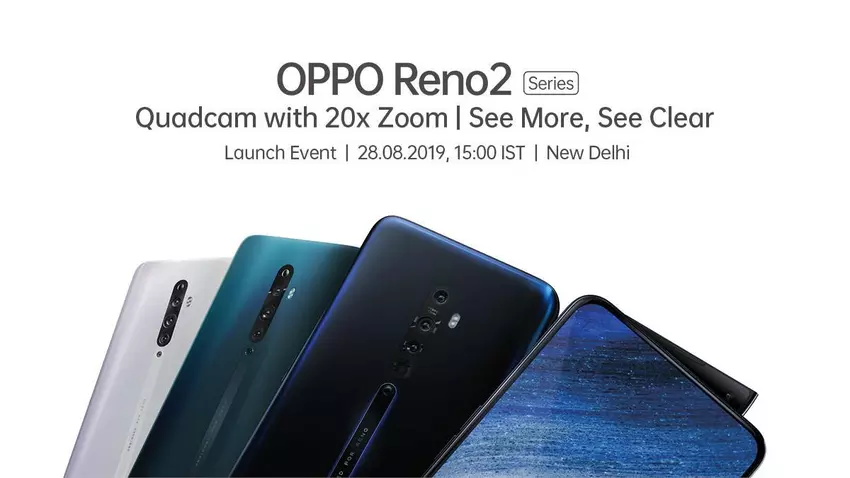 Oppo wprowadziło smartfony Reno 2, Reno 2Z i Reno 2F z poczwórnymi kamerami