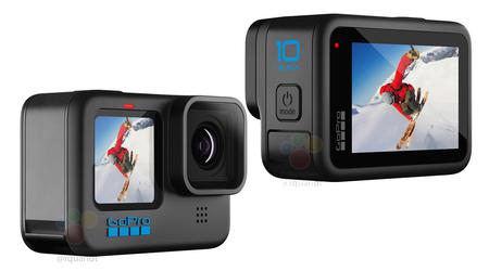 Kamera akcji GoPro Hero 10 Black ujawniona na oficjalnych renderach: nowy procesor GP2 i stary design