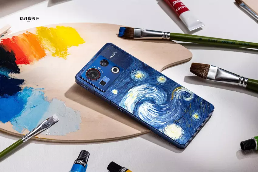 ZTE Nubia Z40S Pro Starry Night Edition: limitowany smartfon z obrazem Van Gogha "Gwieździsta noc" na plecach