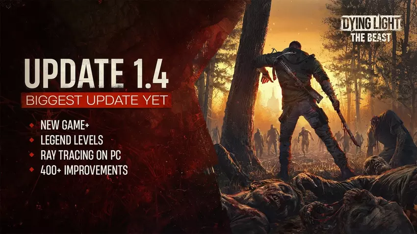 Zombie-akcja Dying Light: The Beast otrzymała największą aktualizację z trybem „Nowa Gra+”, śledzeniem promieni na PC i poprawkami licznych błędów