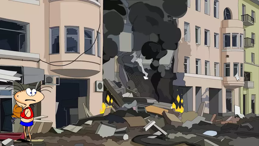 YouTube usunął sensacyjny antywojenny odcinek „Masyanya” o Mariupolu i bombardowaniach miast