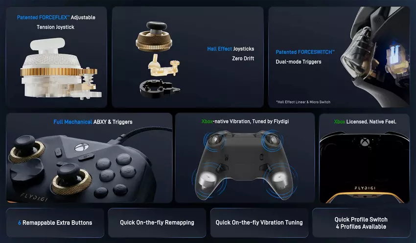 Flydigi Vader 5S w ręce użytkownika