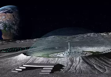 Chiny chcą zbudować bazę z reaktorem ...