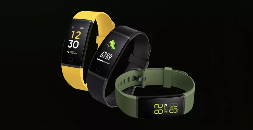 Realme Band: rywal dla Xiaomi Mi Band 4 z kolorowym ekranem, stopniem ochrony IP68 i złączem USB-A do ładowania