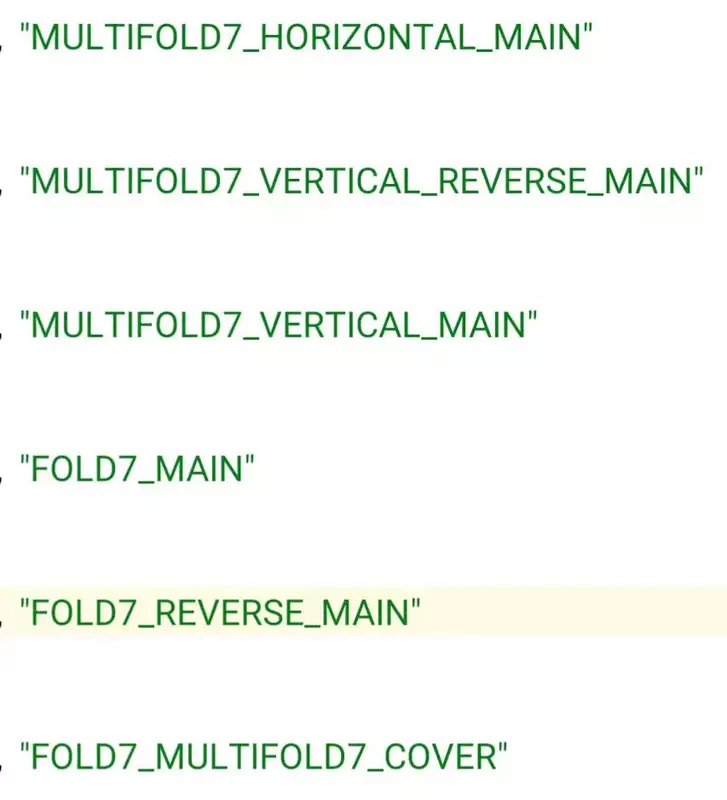 W plikach One UI 8 wspomniana jest nazwa „Multifold 7”. Ilustracja: Android Authority
