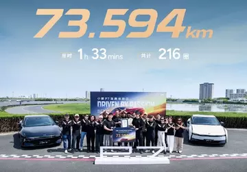 XPeng P7 bije rekord Guinnessa w ...