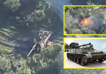 Ukraiński dron FPV zniszczył rzadki rosyjski ...