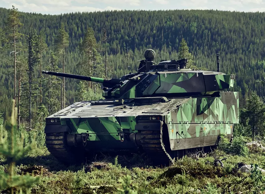 Ukraina chce produkować bojowe wozy piechoty CV90 wspólnie ze Szwecją