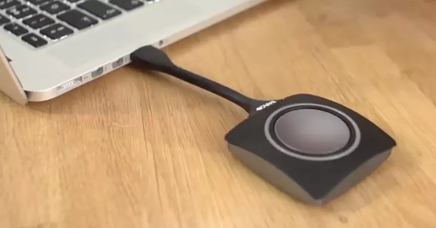 Bezprzewodowa prezentacja w sali konferencyjnej Barco ClickShare CSE-200