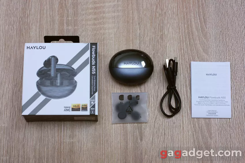 Zestaw dostawczy Haylou FlowBuds N55