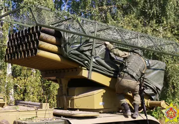 Białoruscy żołnierze na granicy z Ukrainą ...