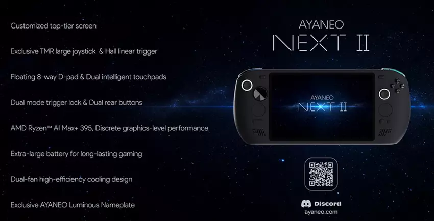 Ayaneo NEXT 2 konsola przenośna