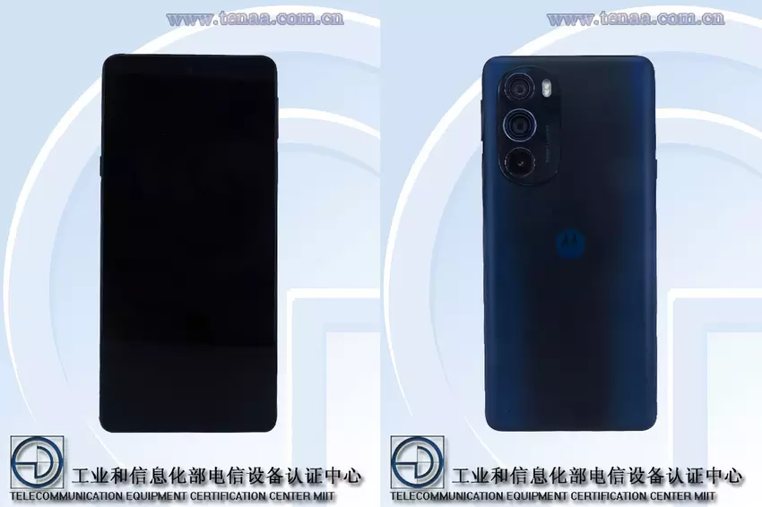 Zapowiedź bliska: w TENAA pojawił się flagowiec Moto Edge 30 Ultra (aka Moto Edge X) z ekranem OLED 144 Hz i układem Snapdragon 8 Gen1