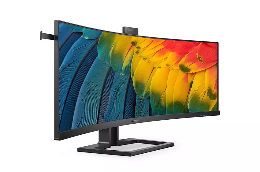 Philips przedstawia 40B1U6903CH: 40-calowy monitor z zakrzywionym wyświetlaczem 5K i wbudowaną kamerą internetową