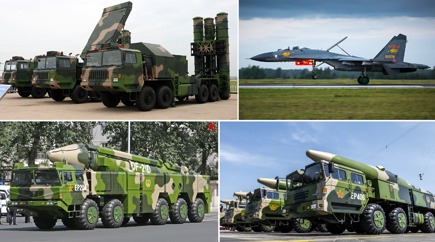 Chiny skopiowały projekty rakiet Su-27, S-300, Patriot i radzieckie, aby stworzyć myśliwce J-11, systemy obrony powietrznej HQ-9, pociski balistyczne DF-21 i DF-26