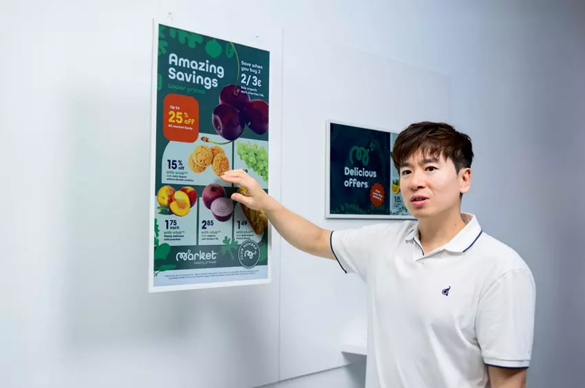 Samsung Color E-Paper: wyświetlacz, który wygląda jak papier i działa bez gniazdka