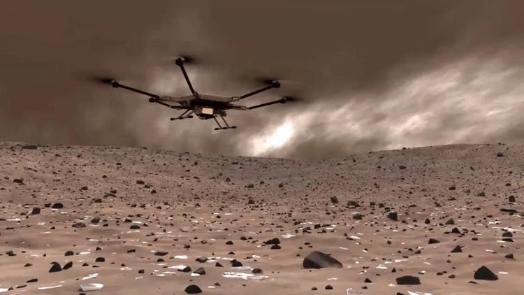 NASA opracowuje Mars Chopper — latający ...