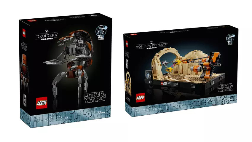 Mos espa Podrace i Droideka: LEGO wyda w maju dwa nowe zestawy dla fanów Gwiezdnych Wojen