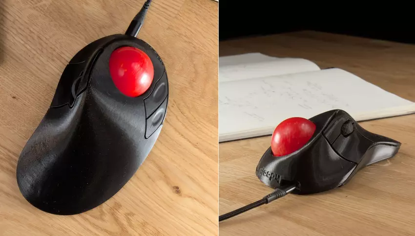 Trackball Ploopy Classic 2. Ilustracja: Ploopy