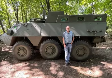 AFU używa rzadkiego pojazdu opancerzonego VRAC ...