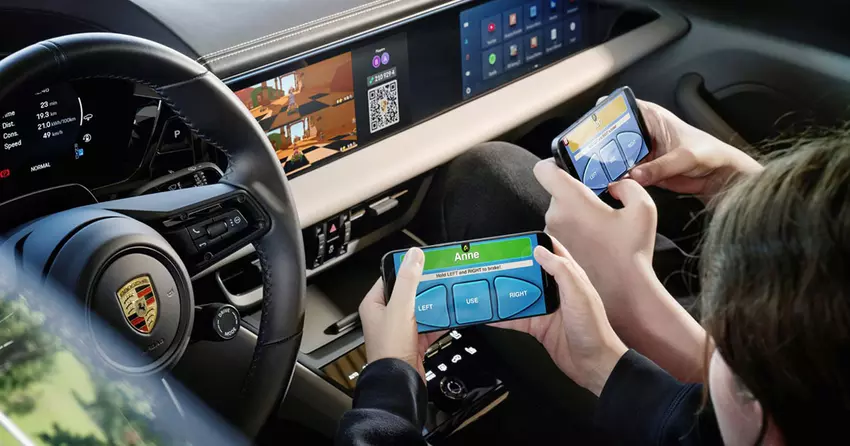 Porsche Macan Electric teraz może samodzielnie parkować i być klubem gier