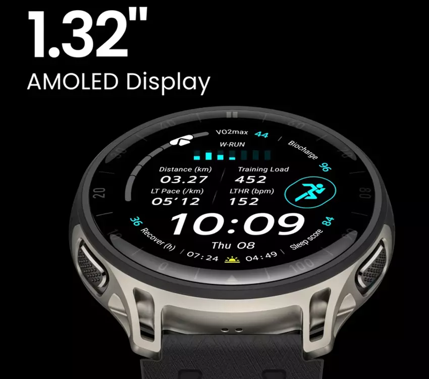 AMOLED-display Amazfit Cheetah 2 Pro