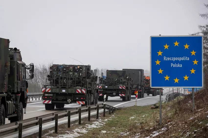 Niemcy rozmieszczają w Polsce dwie baterie systemu obrony powietrznej Patriot