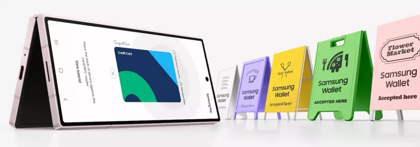 Portfel Samsung. Ilustracja: GSMArena