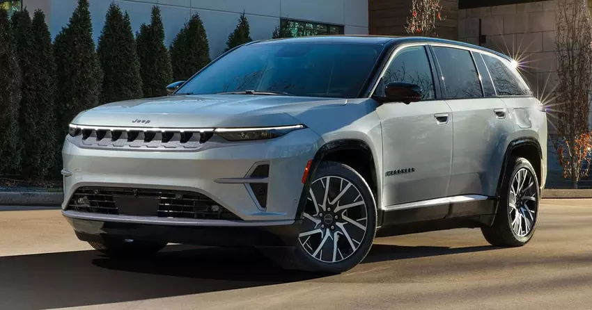 Jeep ukrył pełną moc podstawowego Jeepa Wagoneera S EV za płatną aktualizacją oprogramowania