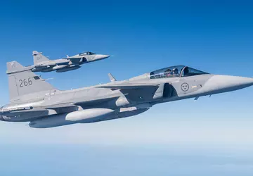 Szwecja rozważa przekazanie Ukrainie myśliwców Gripen