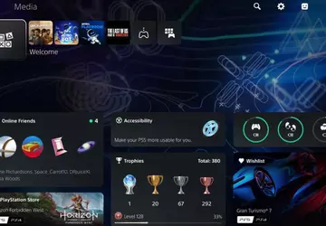 Centrum powitalne, centrum z różnymi widżetami ...