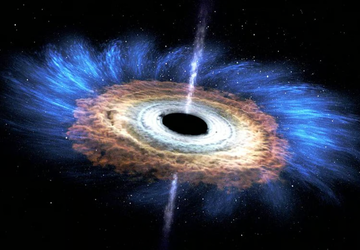 Supermasywna czarna dziura rozrywa gwiazdę w ...