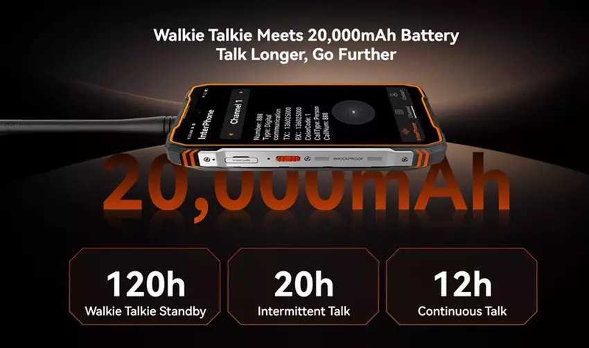 Blackview Xplore 1 bateria