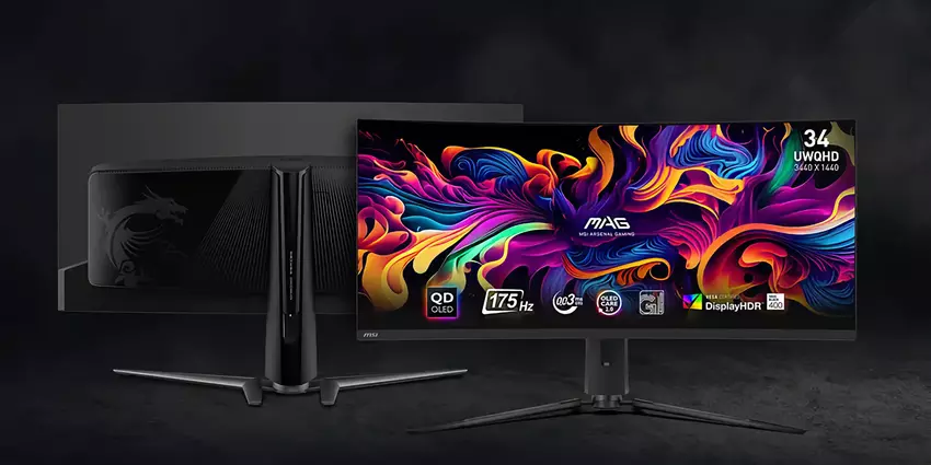 MSI przygotowuje linię gamingowych monitorów z wyświetlaczami QD OLED o przekątnej do 49 cali