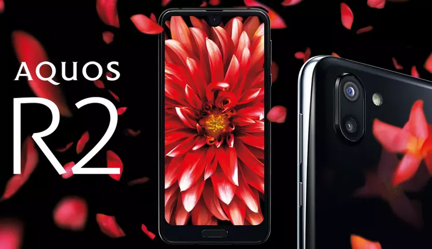 Firma Sharp zaprezentowała model flagowy Aquos R2 z szerokokątną kamerą wideo