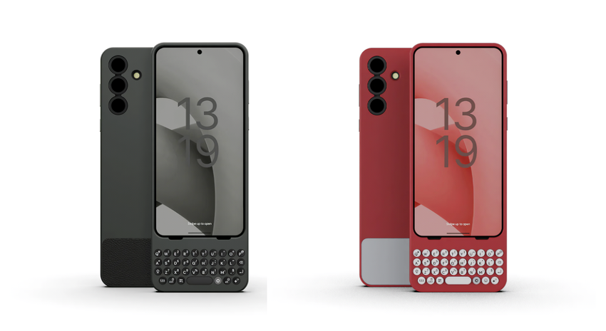 Etui z fizyczną klawiaturą QWERTY sprawia, że Samsung Galaxy S25 wygląda jak telefon BlackBerry