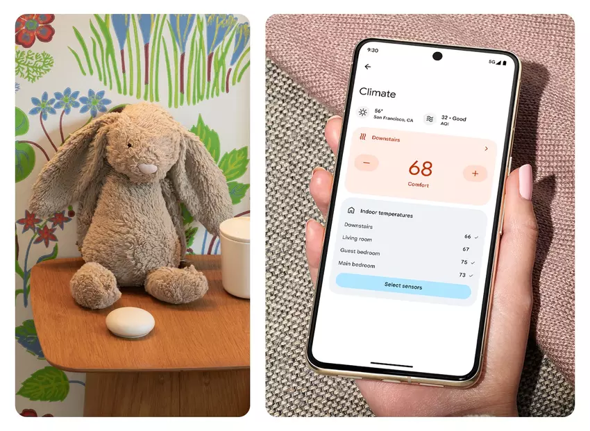 Google przygotowuje się do wydania Nest Temperature Sensor (2and Gen), oto jak będzie wyglądał nowy produkt