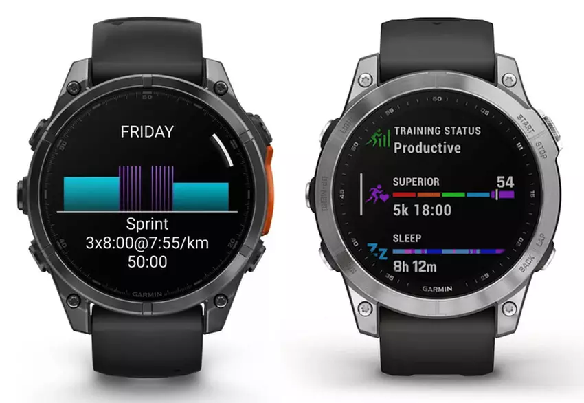 Seria Garmin Fenix 8 będzie miała większe wyświetlacze AMOLED i nowy design