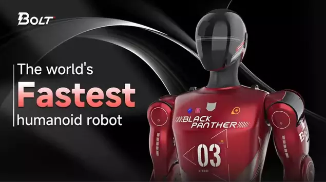 Humanoidalny robot Bolt stał się najszybszy ...