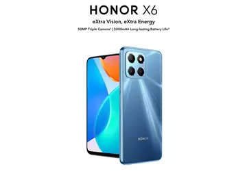Honor X6 dostaje 50MP aparat, 5000mAh ...