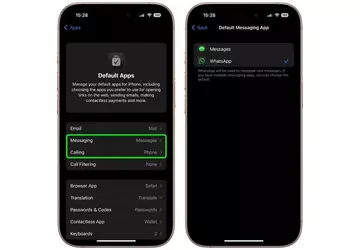 WhatsApp można teraz wybrać jako domyślną ...
