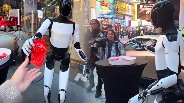 Hmm... a co to było? Robot ...