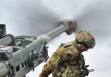 M777 w akcji: ukraińskie wojsko opublikowało ...