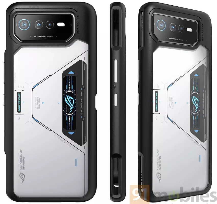 Wyciekły rendery prasowe ASUS ROG Phone 6 wraz z kilkoma akcesoriami